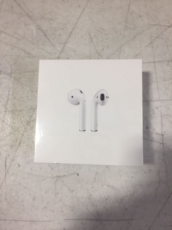Photo 2 of Apple AirPods (2nd Generation) MV7N2AM/a with Charging Case - Stereo - Wireless - Bluetooth - Earbud - Binaural - in-ear
(FACTORY SEALED)