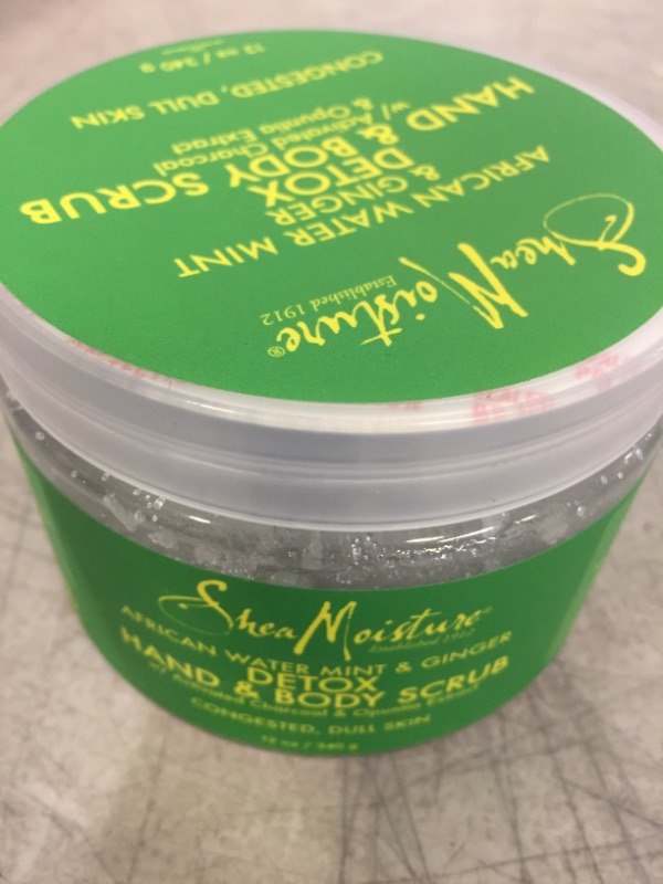 Photo 1 of AFRICAN WATER MINT & GINGER DETOX HAND & BODY SCRUB