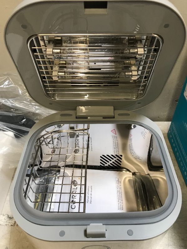 Photo 1 of 3 in 1 UVC Sterilizer and Dryer by Coral UV | Dual UV Lights | Ultraviolet Electric Sanitizer with HEPA Filtration 
