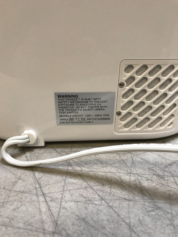 Photo 1 of 3 in 1 UVC Sterilizer and Dryer by Coral UV | Dual UV Lights | Ultraviolet Electric Sanitizer with HEPA Filtration 
