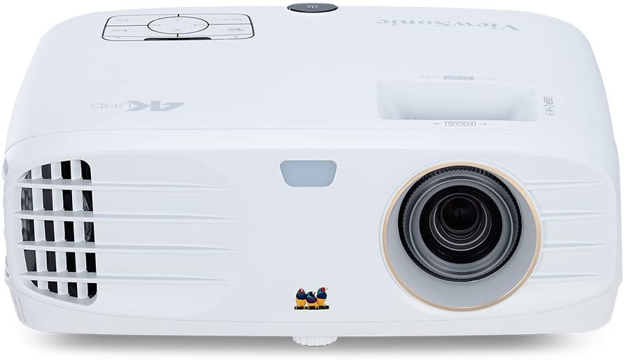 Photo 1 of ViewSonic True 4K Projector with 3500 Lumens HDR Support and Dual HDMI for Home Theater Day and Night, Stream Netflix with Dongle (PX747-4K)
