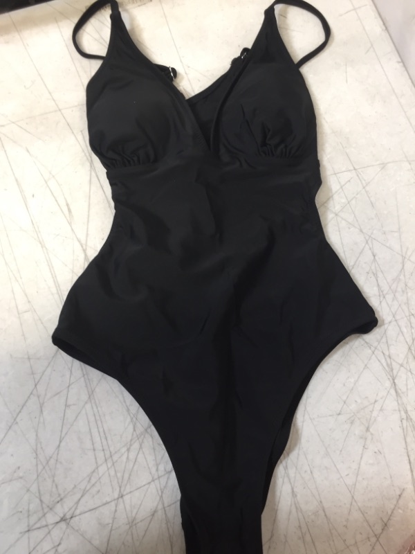 Photo 1 of CUPSHE SWIMSUIT ONE PIECE BLACK  , SIZE S