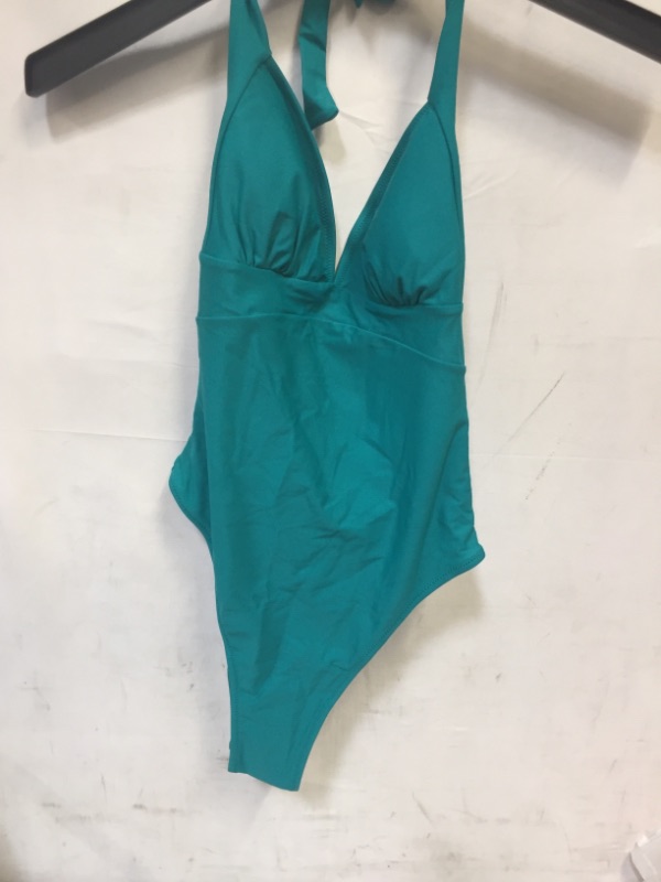 Photo 1 of CUPSHE SWIMSUIT ONE  PIECE, TEAL, SIZE S