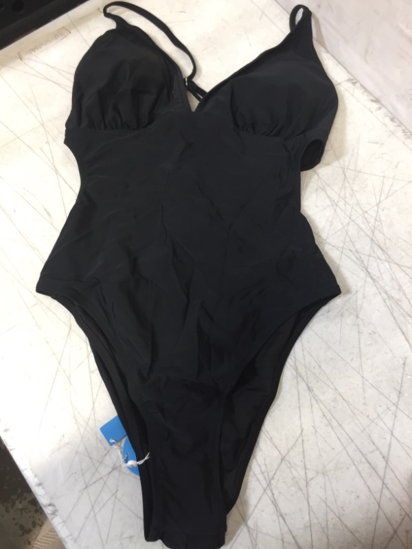 Photo 1 of CUPSHE SWIMWEAR, ONE PIECE, BLACK, SIZE XL