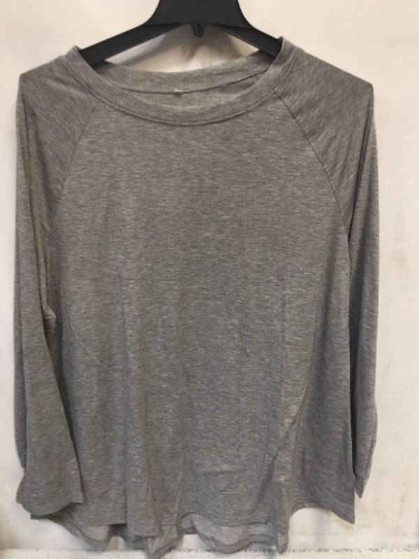 Photo 1 of FASHION WOMEN CASUAL LONGSLEEEVE SHIRT, GREY, SIZE  XXL