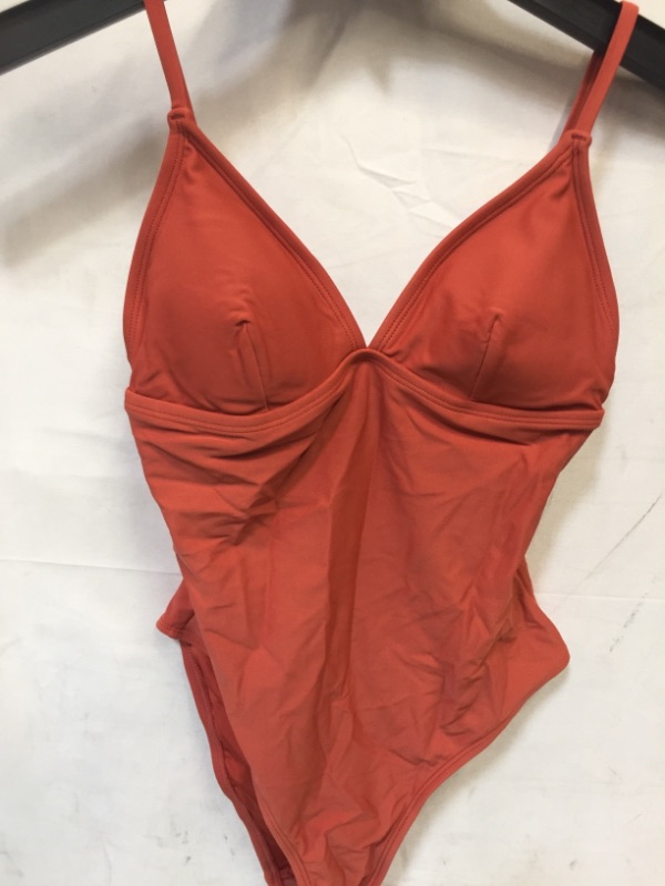 Photo 1 of CUPSHE SWIIMWEAR ONE PIECE, BROWN, SIZE S