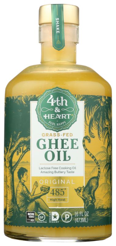Photo 1 of 4Th & Heart Original Pourable Ghee Oil, 16 Oz, EXP 09/30/21, 6 COUNT