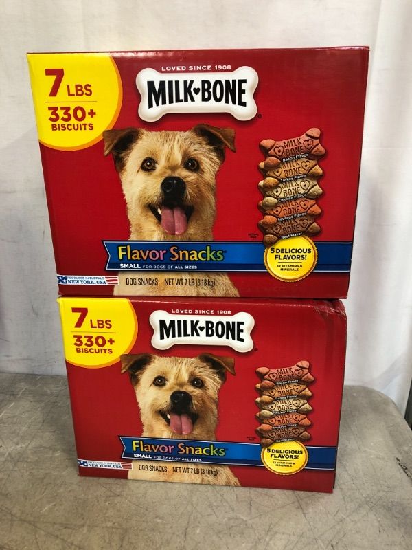 Photo 2 of  7 Lbs Flavor Biscuit Dog Snacks for Small Breeds, EXP 05/08/22, 05/16/22, 2 COUNT