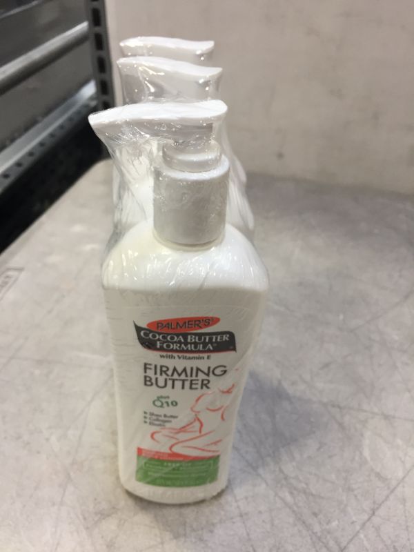 Photo 1 of 3 Pack Palmer's Cocoa Butter Formula Firming Butter Pump 10.6oz Each

