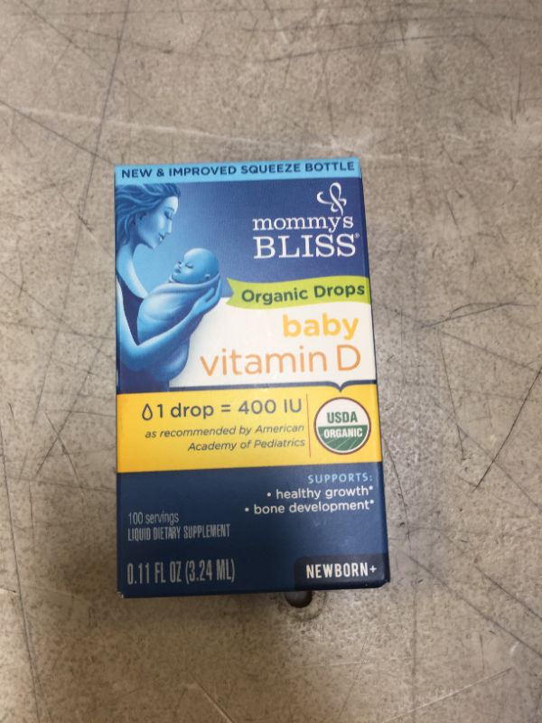 Photo 2 of Organic Baby Vitamin D Drops 100 Servings