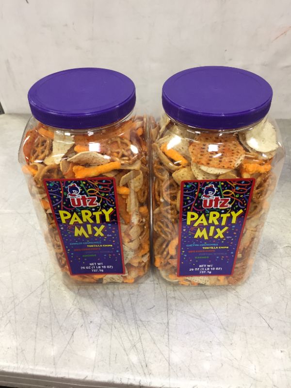 Photo 2 of 2 pack - Utz Party Mix - 26 oz EXP SEPT 2021