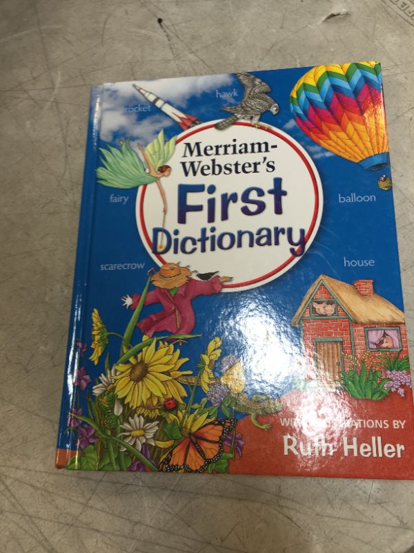 Photo 2 of Merriam-Webster MER-274-1 First Dictionary with Illustrations, Hardcover