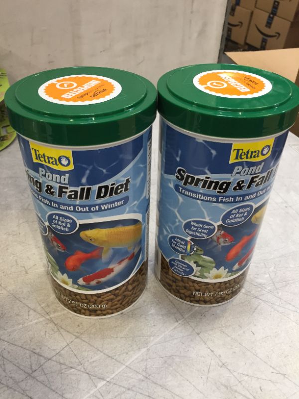 Photo 2 of 2 PACK - TetraPond Spring and Fall Diet Floating Pond Sticks Fish Food