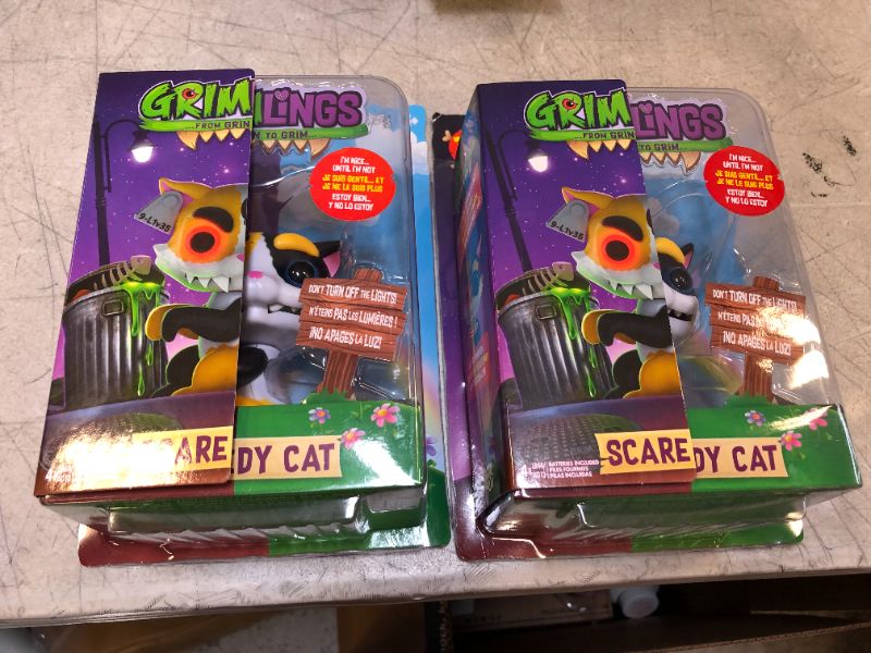 Photo 2 of 2 PACK - WowWee Grimlings - Cat - Interactive Animal Toy