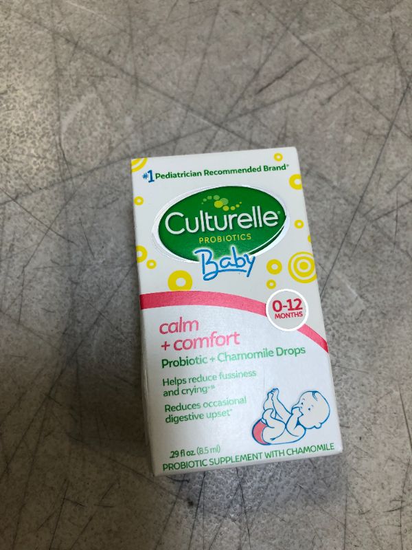Photo 2 of Culturelle Baby Calm and Comfort Probiotics + Chamomile Drops, Helps Reduce Occasional Infant Digestive Upset and Supports Digestive Health*, Gluten Free and Non-GMO, 8.5 ml bb 6/22