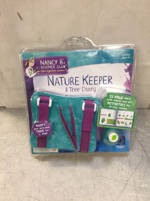 Photo 2 of Educational Insights Nancy B's Science Club Nature Keeper & Tree Diary
