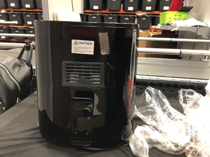 Photo 8 of  Air Fryer Large 6 Quart 1750W Oven with Touch Control Panel Auto Shut Off Black