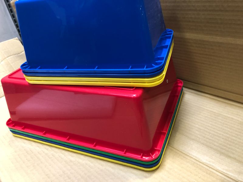 Photo 1 of Plastic Bins 