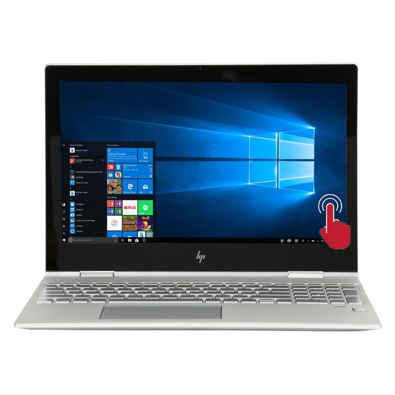 Photo 1 of HP ENVY x360 Convertible 15m-dr0012dx 15.6" 2-in-1 Laptop Computer Refurbished - Silver
***MOUSE PAD DOES NOT WORK. NEED TO ATTACH MOUSE TO USB PORT***
