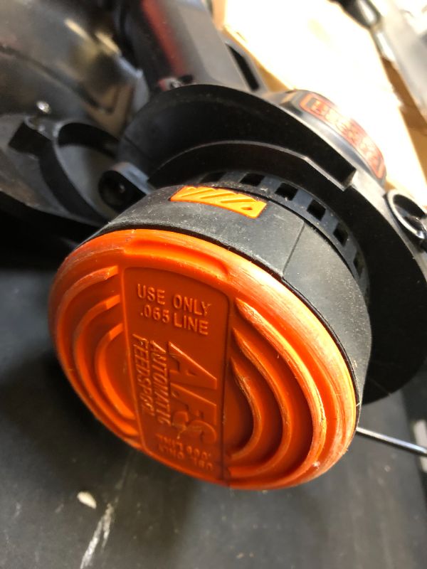 Photo 1 of BLACK+DECKER 20V MAX* POWERCONNECT 10 in. 2in1 Cordless String Trimmer/Edger + Sweeper Combo Kit (LCC222) (Missing Charger)