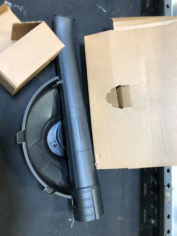 Photo 1 of BLACK+DECKER 20V MAX* POWERCONNECT 10 in. 2in1 Cordless String Trimmer/Edger + Sweeper Combo Kit (LCC222) (Missing Charger)