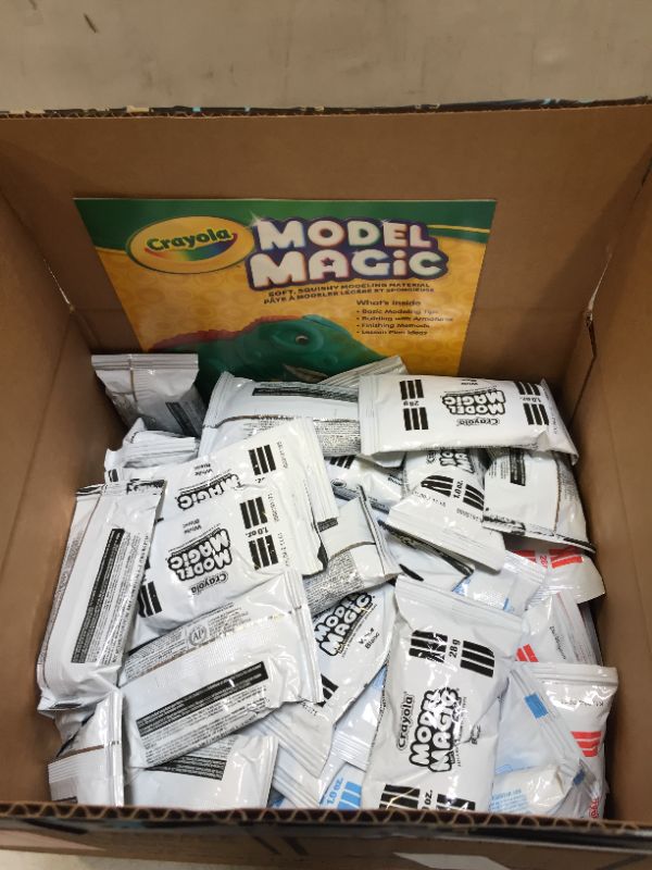 Photo 1 of Crayola Model Magic, School Supplies Classpack, Modeling Clay Alternative, 1 oz, Packs, 75 Count
