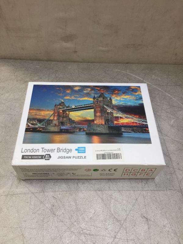 Photo 1 of Puzzles 1000 Piece Tower Bridge Puzzle Puzzle 