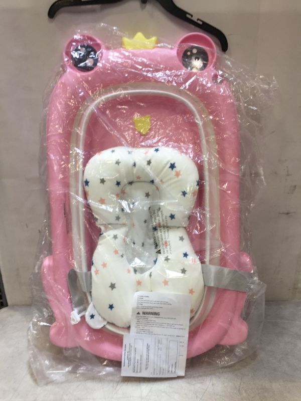 Photo 1 of BABY Bath Tub Pink, Foldable