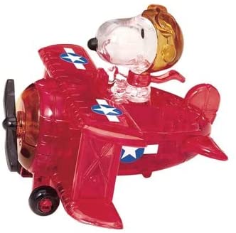 Photo 1 of Herrschners Snoopy Flying Ace Standard Crystal Jigsaw Puzzle
