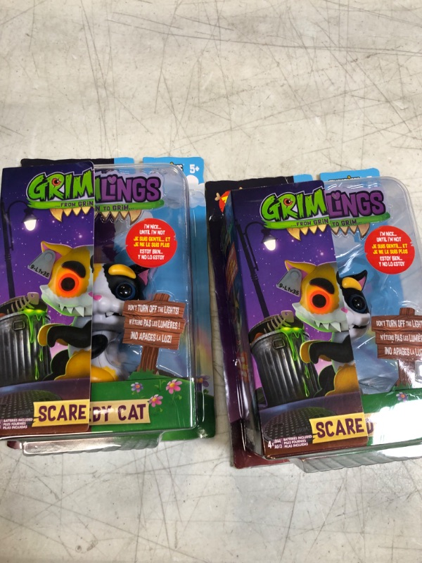 Photo 2 of WowWee Grimlings - Cat - Interactive Animal Toy 2 PACK
