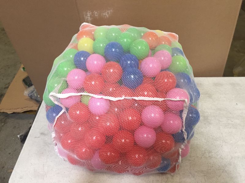 Photo 2 of Click N' Play Ball Pit Balls for Kids, Plastic Refill Balls, 200 Pack, Phthalate and BPA Free
