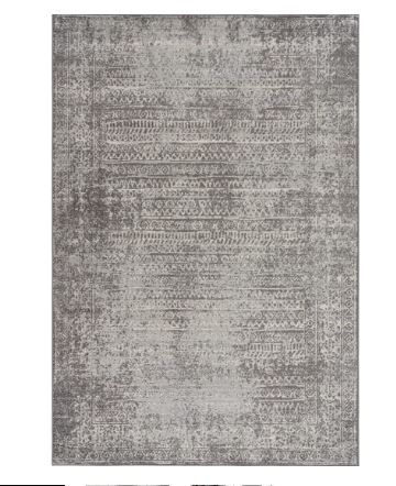 Photo 1 of bloom rugs cappadocia ivory/black 5'3" x7'6"