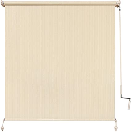 Photo 2 of Coolaroo 462109 Roller Shade, (4' X 6'), Sesame
