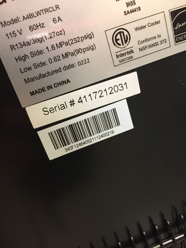 Photo 6 of Avalon Bottom Loading Water Cooler Water Dispenser with BioGuard- 3 Temperature Settings - Hot, Cold & Room Water, Durable Stainless Steel Construction, Anti-Microbial Coating- UL/Energy Star Approved
