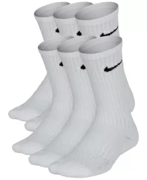 Photo 1 of Nike Kids' Everyday Cushion Crew Socks (6 Pairs)
