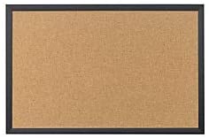 Photo 1 of U Brands Cork Bulletin Board, 35"x23" (301U00-01)
