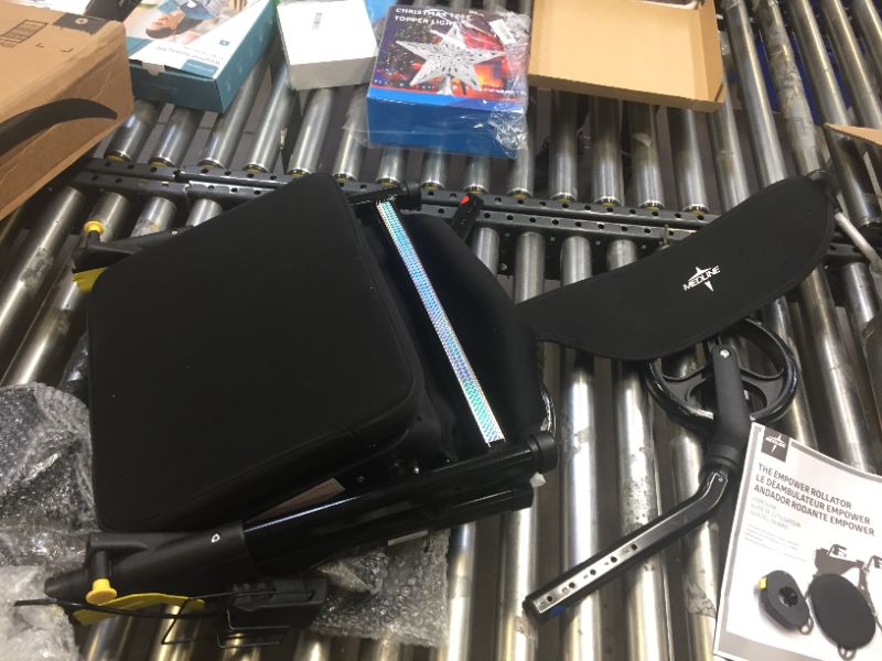 Photo 1 of Medline Empower Rollator, Smoky Black