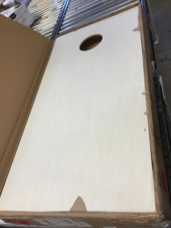 Photo 1 of SOLID WOOD CORNHOLE 