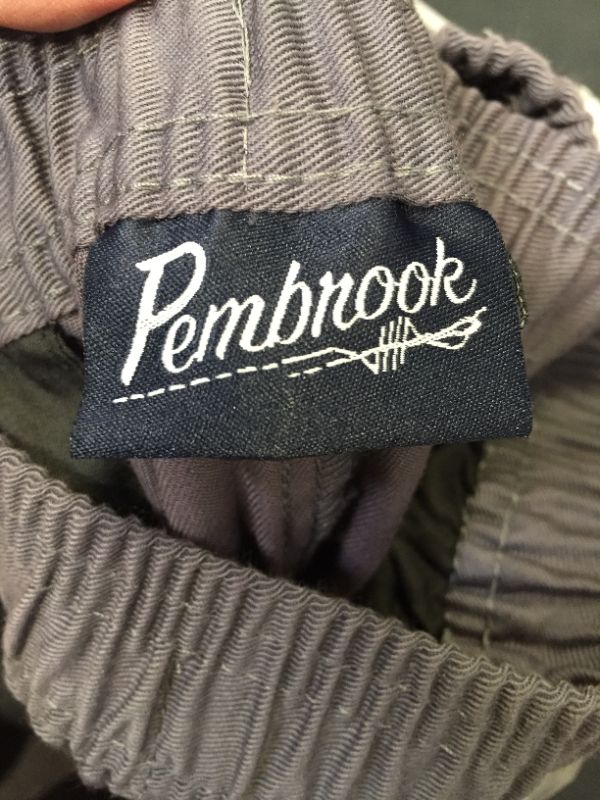 Photo 2 of Pembrook Grey men's pants sz L 