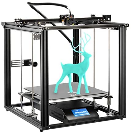 Photo 1 of Comgrow Official Creality Ender 5 Plus 3D Printer with BL Touch Auto-Leveling, Dual Z-Axis Touch Screen and Glass Bed Large Printing Size 350x350x400mm
