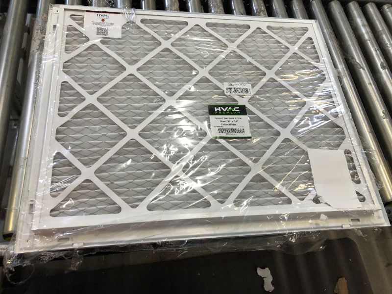 Photo 2 of 30" X 24" Return Air Filter Grille Filter Included - Removable Face/doo