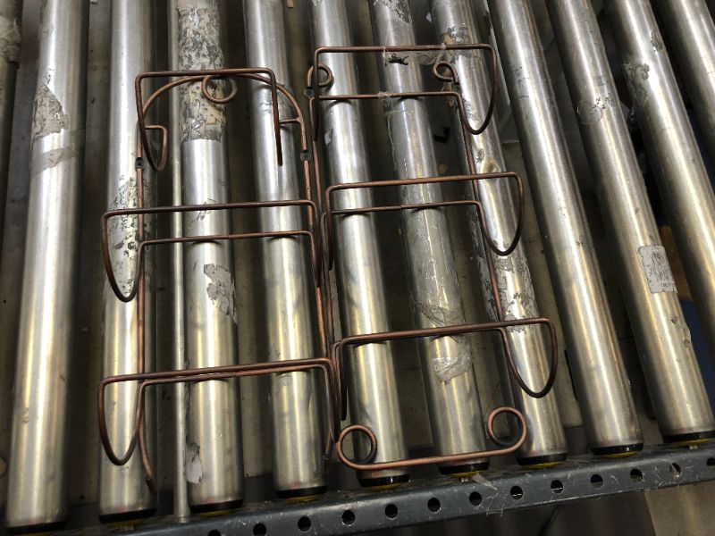 Photo 1 of SODUKU Towel Rack Wall Mounted Metal Wine Rack Towel Shelf for Bathroom Antique Bronze