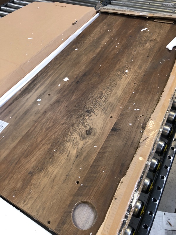 Photo 1 of 42" Mesh Back Writing Desk - Reclaimed Barnwood
