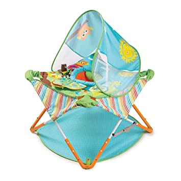 Photo 2 of Summer® Pop ‘N Jump® Portable Baby Activity Center– Lightweight Baby Jumper with Toys and Canopy for Indoor and Outdoor Use

