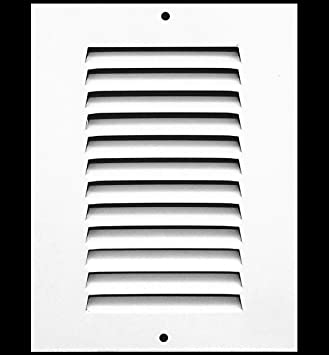 Photo 1 of 22" X 22" Steel Return Air Filter Grille for 1" Filter Fixed Hinged
