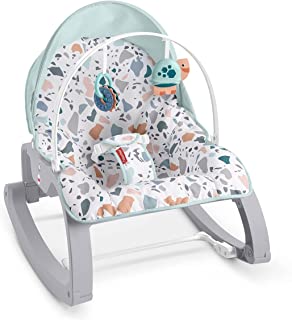 Photo 1 of Fisher-Price Deluxe Infant-to-Toddler Rocker Seat - Pacific Pebble, Multi