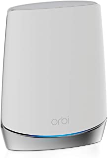 Photo 1 of NETGEAR Orbi Whole Home Tri-band Mesh WiFi 6 Add-on Satellite (RBS750) – Works with Your Orbi WiFi 6 System| Adds up to 2,500 sq. ft. Coverage | AX4200 (Up to 4.2Gbps)
