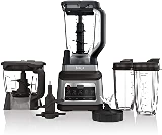 Photo 1 of Ninja BN801 Professional Plus Kitchen System, 1400 WP, 5 Functions for Smoothies, Chopping, Dough & More with Auto IQ, 72-oz.* Blender Pitcher, 64-oz. Processor Bowl, (2) 24-oz. To-Go Cups, Grey
