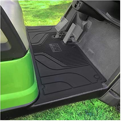 Photo 1 of 10L0L Golf Cart Floor Mat for Yamaha G29 Drive/Drive 2,high Temperature Resistant Silica Gel Mat,8mm Thick Not Deformed Non-Slip Non Curl up Odorless Golf Cart Floor Liner Mat
