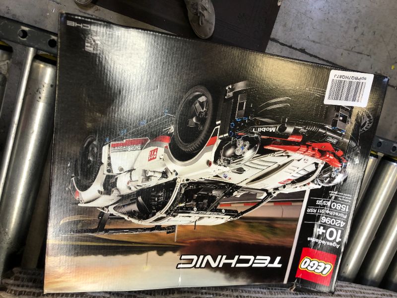 Photo 1 of LEGO Technic Porsche 911 RSR 42096 Race Car Building Set STEM Toy for Boys and Girls Ages 10+ Features Porsche Model Car with Toy Engine (1,580 Pieces)